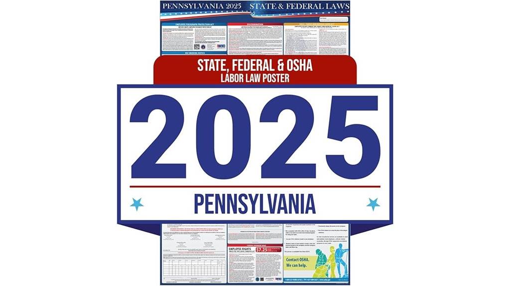 pennsylvania 2025 osha poster