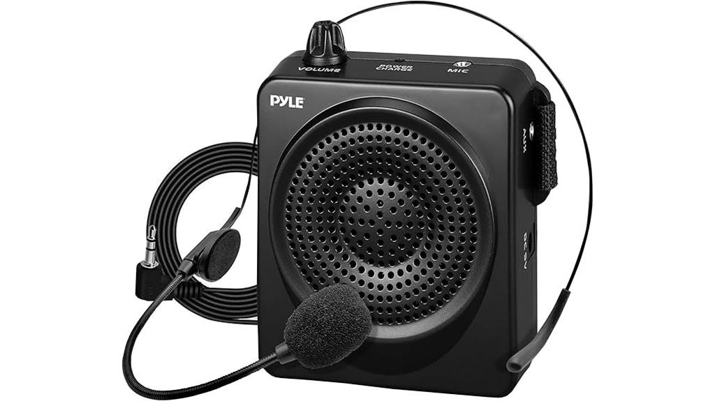 portable voice amplifier system