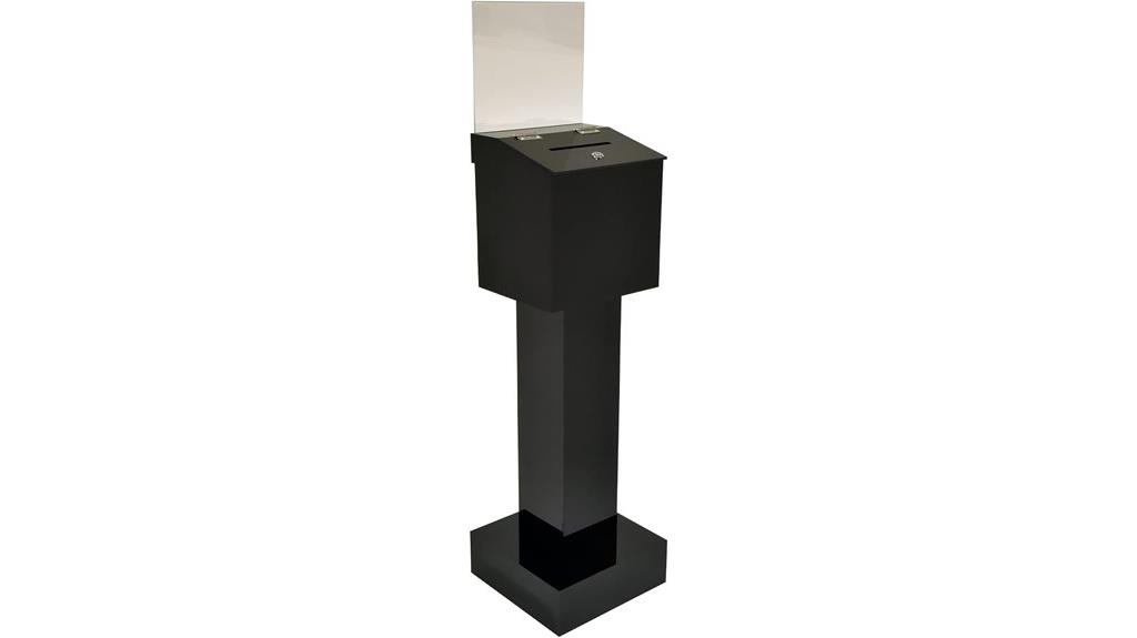 secure locking suggestion box