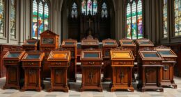 top church donation box stands
