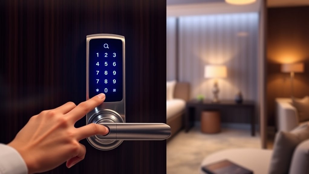 top hotel keyless payment locks