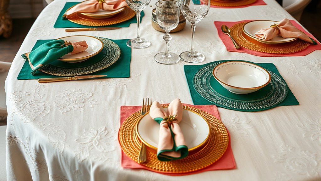top table linen selections
