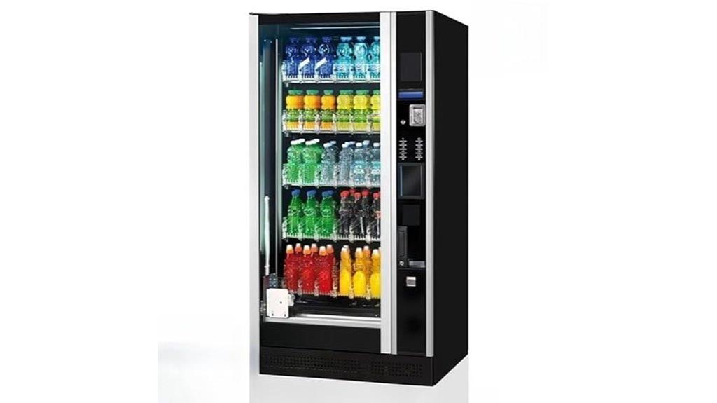 touchscreen cashless snack vending