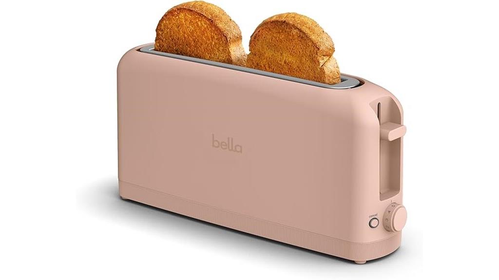 two slice slim toaster