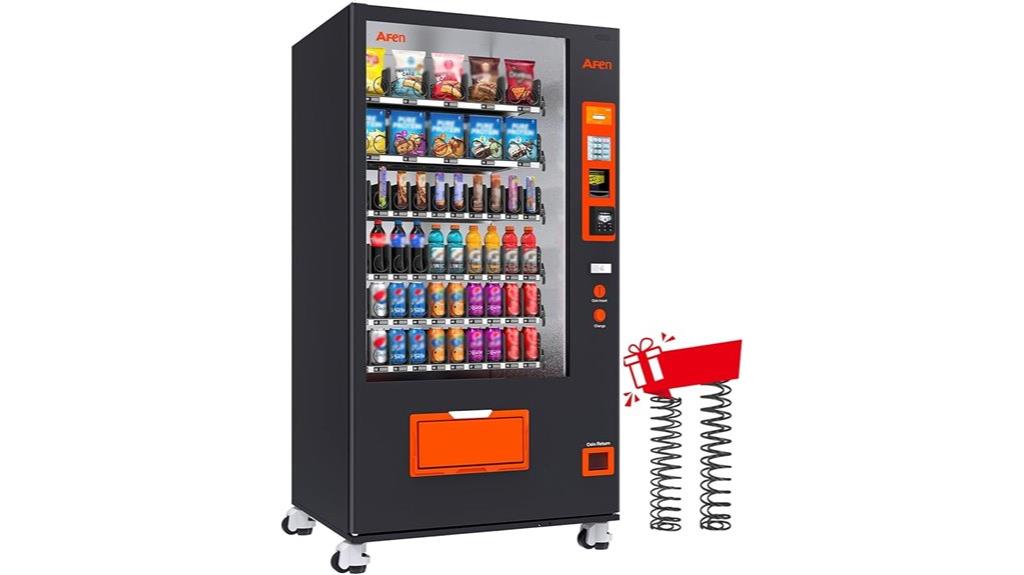 vending machine with multiple payment options