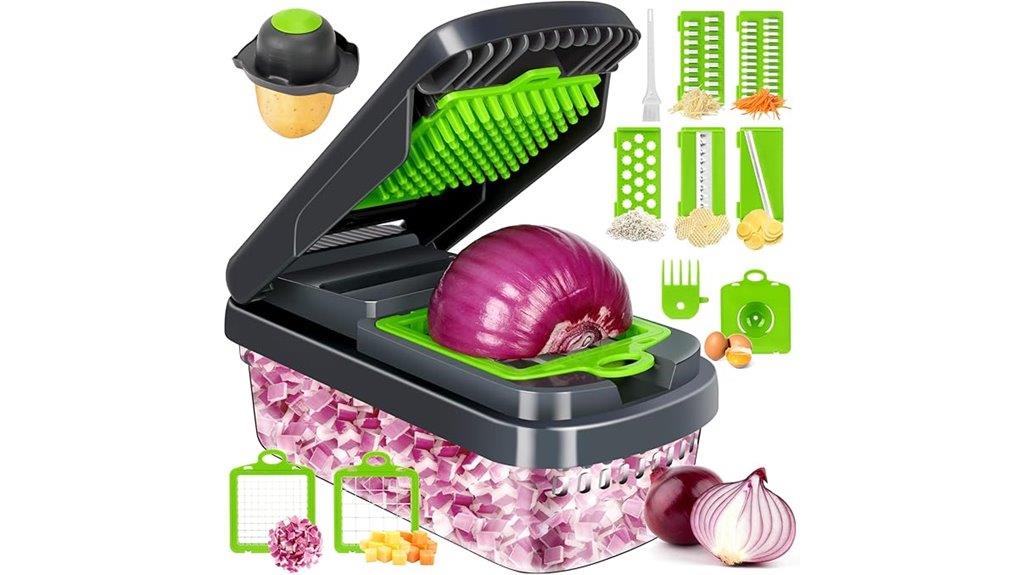 versatile 12 in 1 vegetable chopper