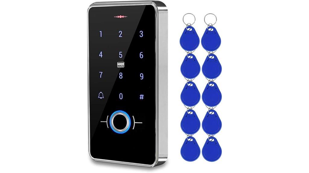 waterproof rfid keypad set