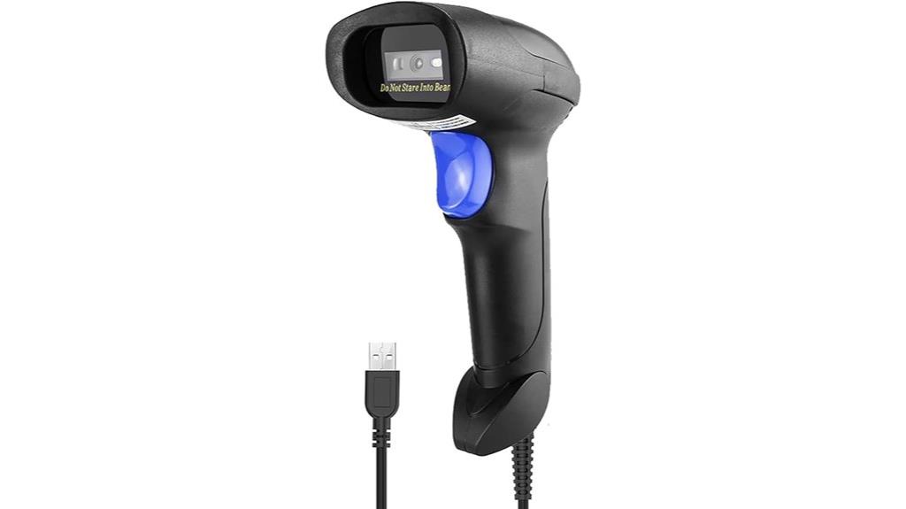 wired usb 1d barcode scanner