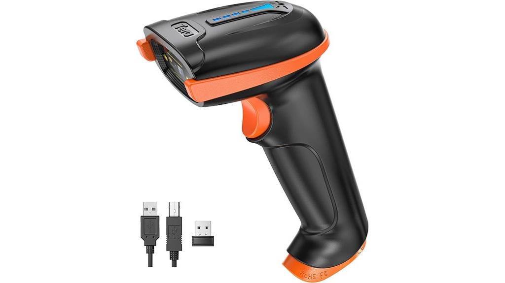 wireless barcode scanner battery