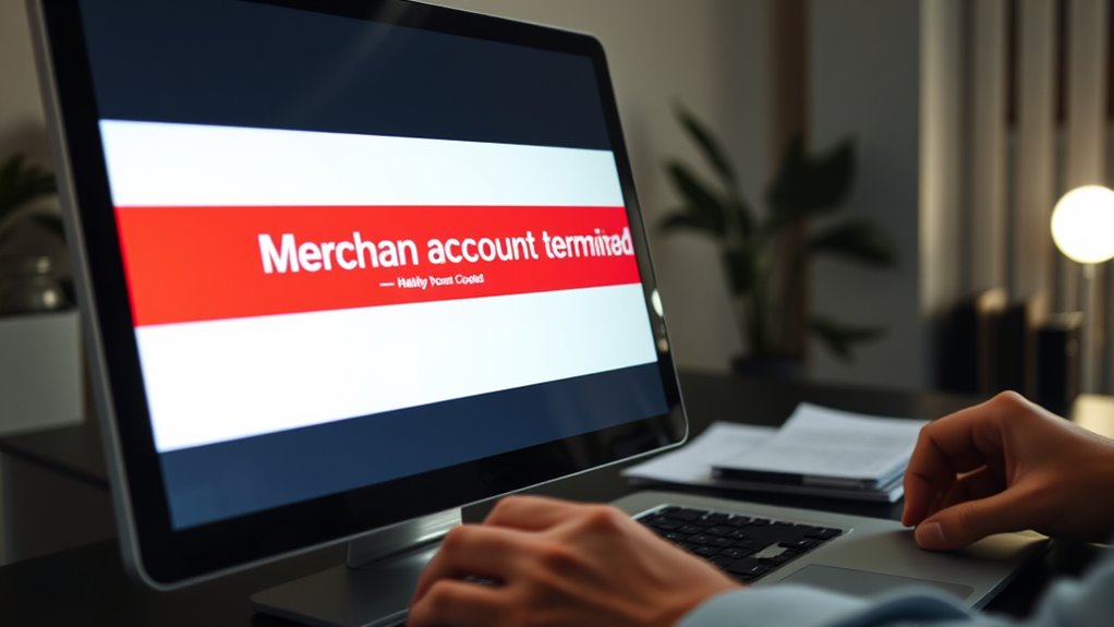 prevent account termination through vigilance