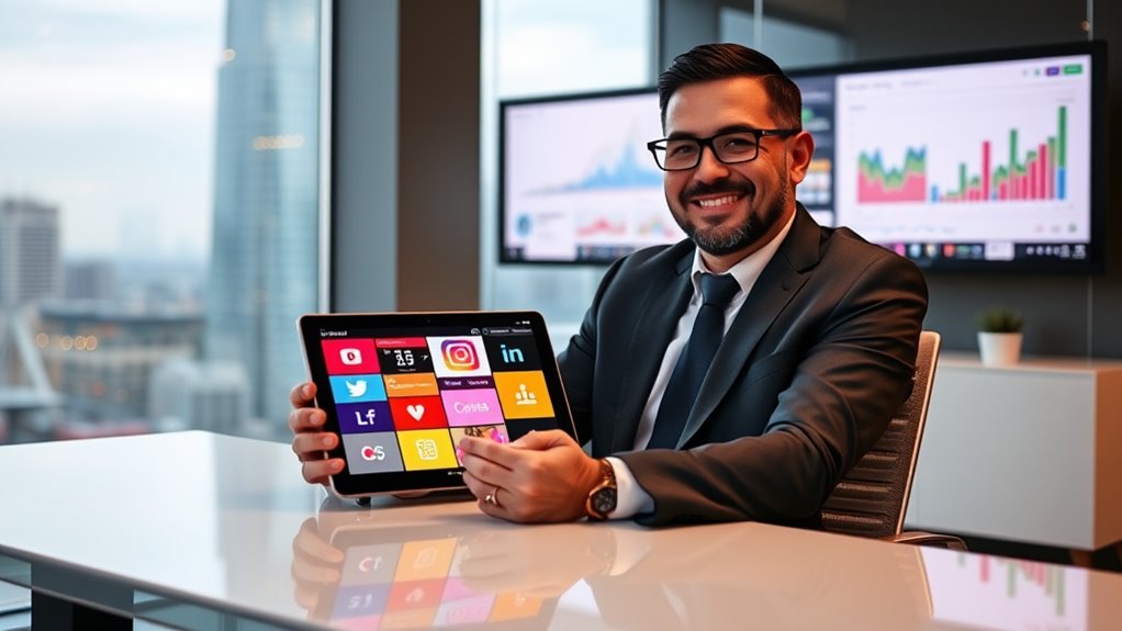 social media merchant sales