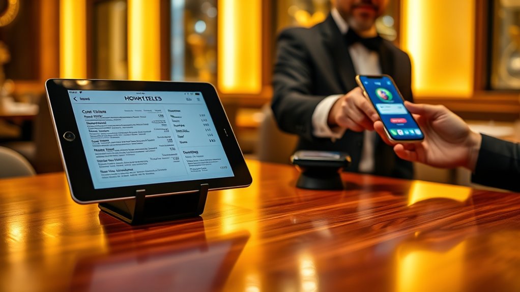 tableside and online payments