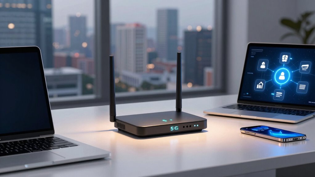 5g routers ensure connectivity