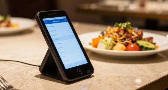 clean menus improve efficiency