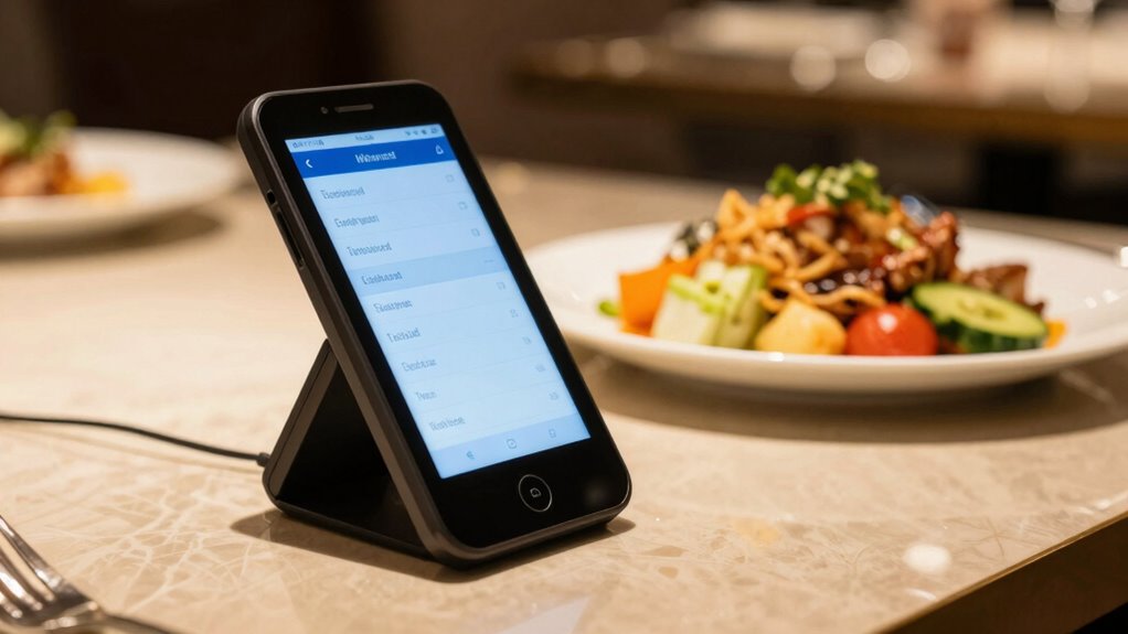clean menus improve efficiency