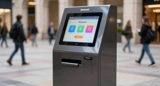 complex donation kiosk designs