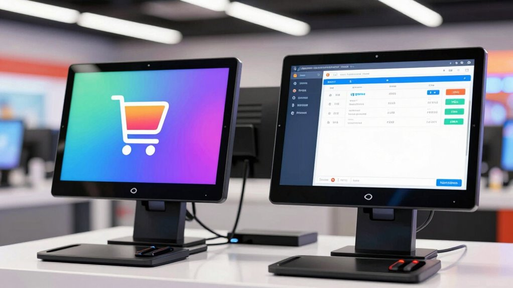 considering dual checkout screens