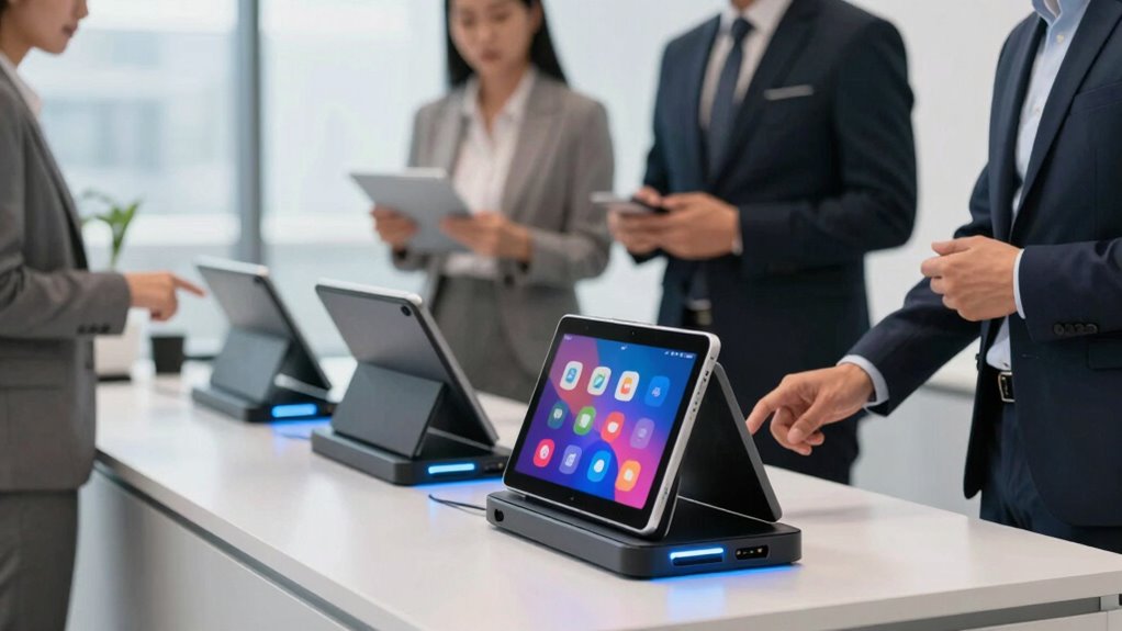 dedicated charging for tablets