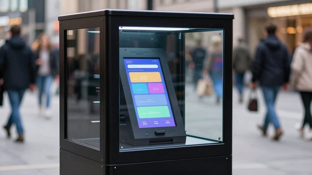 durable secure kiosk enclosures