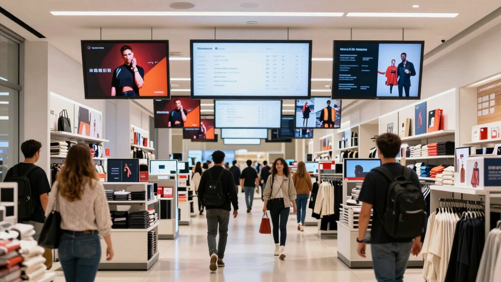 interactive digital signage engagement