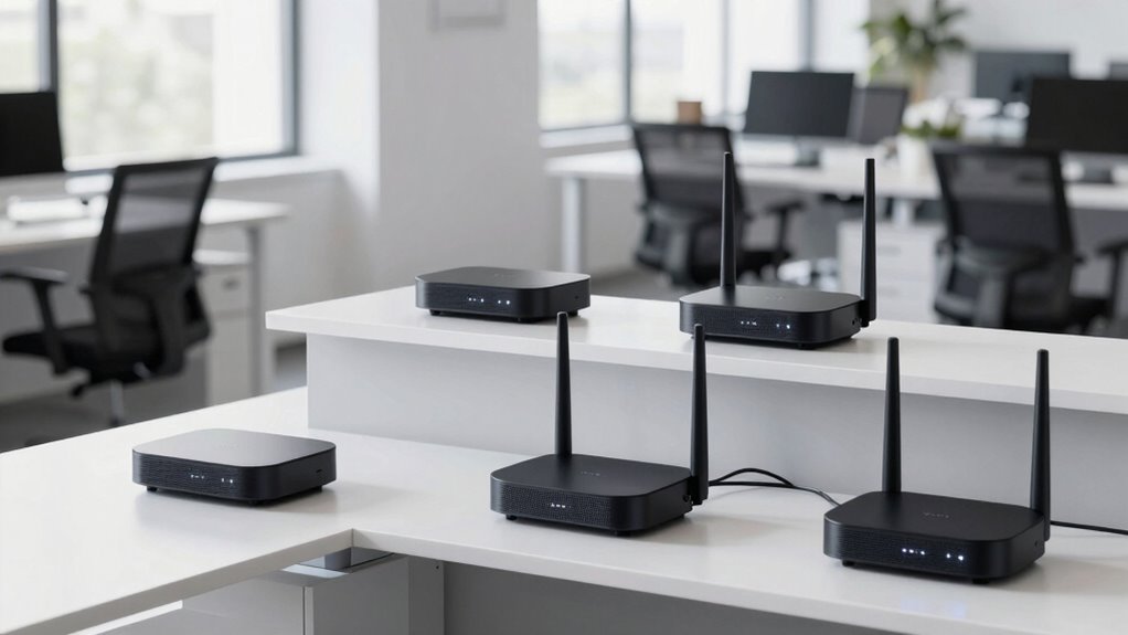 optimized office wi fi placement