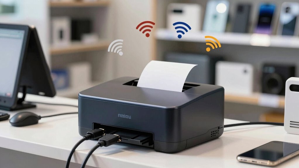 optimized wireless printer connectivity