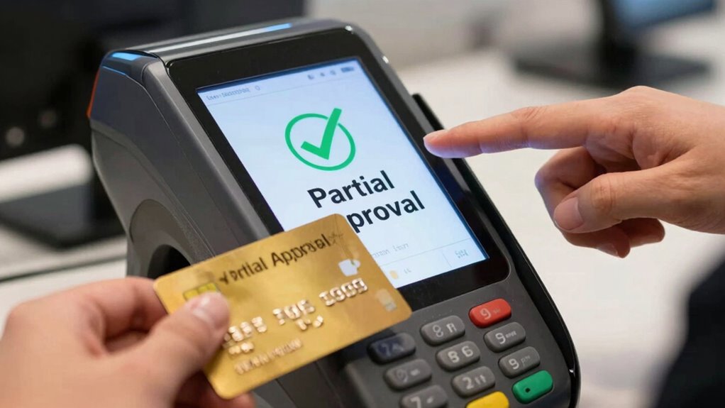 partial transaction approval explanation