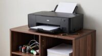 printer stand storage issues