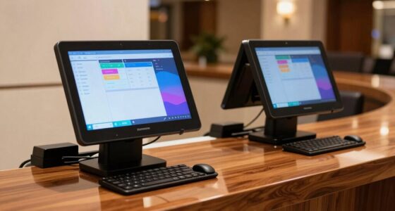 redundant hotel front desk devices