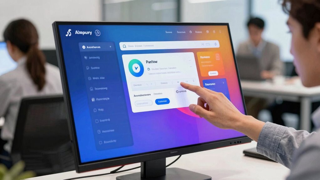 responsive durable business touchscreen