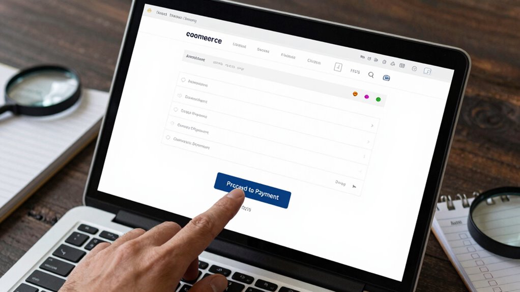 review checkout for payment issues