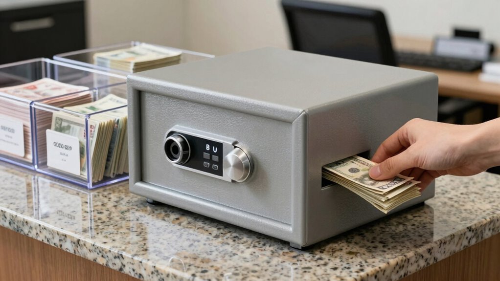 secure procedures and staff training