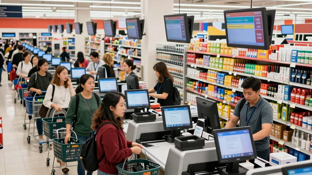 streamlining checkout during peak
