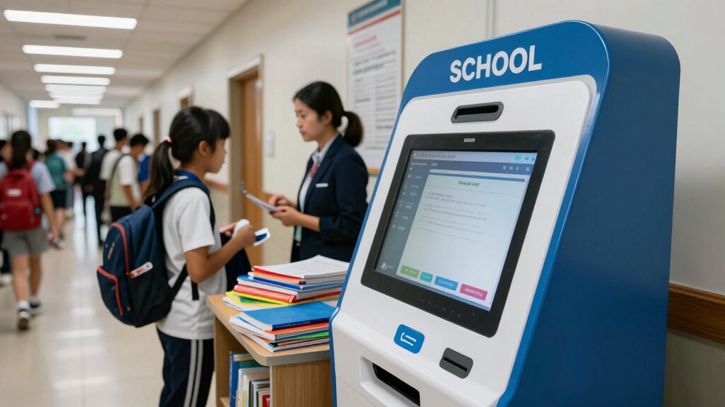 supervised school payment kiosks