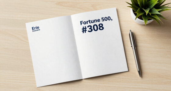 Erie Insurance makes Fortune 500 list for 23rd time, moving up to 308