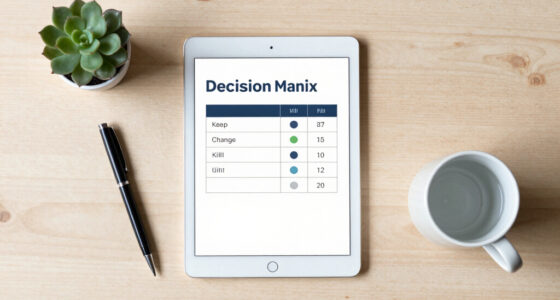 Outcome-First Decisions: Keep, Change, or Kill