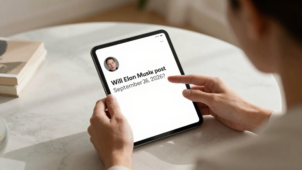 Will Elon Musk Post 65-89 Tweets From September 26 To September 28, 2026?